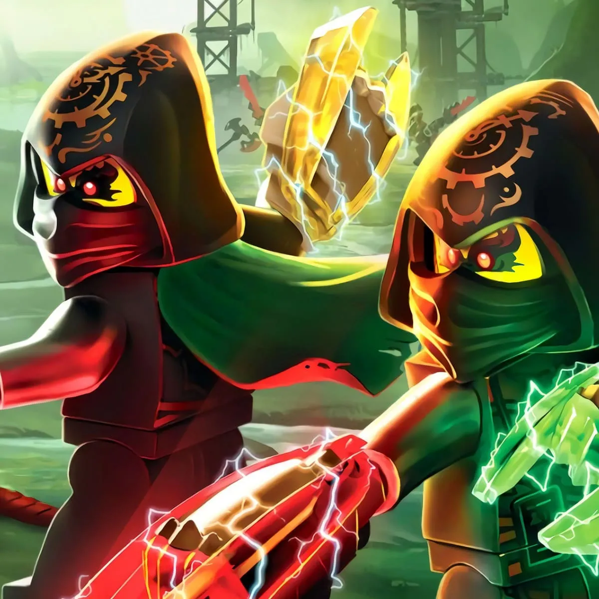 Фотообои рулонные Citydecor Ниндзяго: Навстречу приключениям 8 на флизелиновой основе 400x260 см