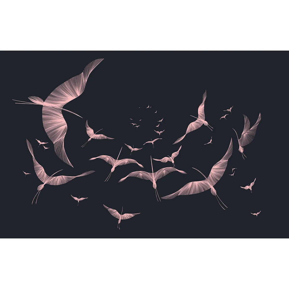 Дизайнерские фотообои рулонные Citydecor Perfect Lines 13 на флизелиновой основе 400x260 см