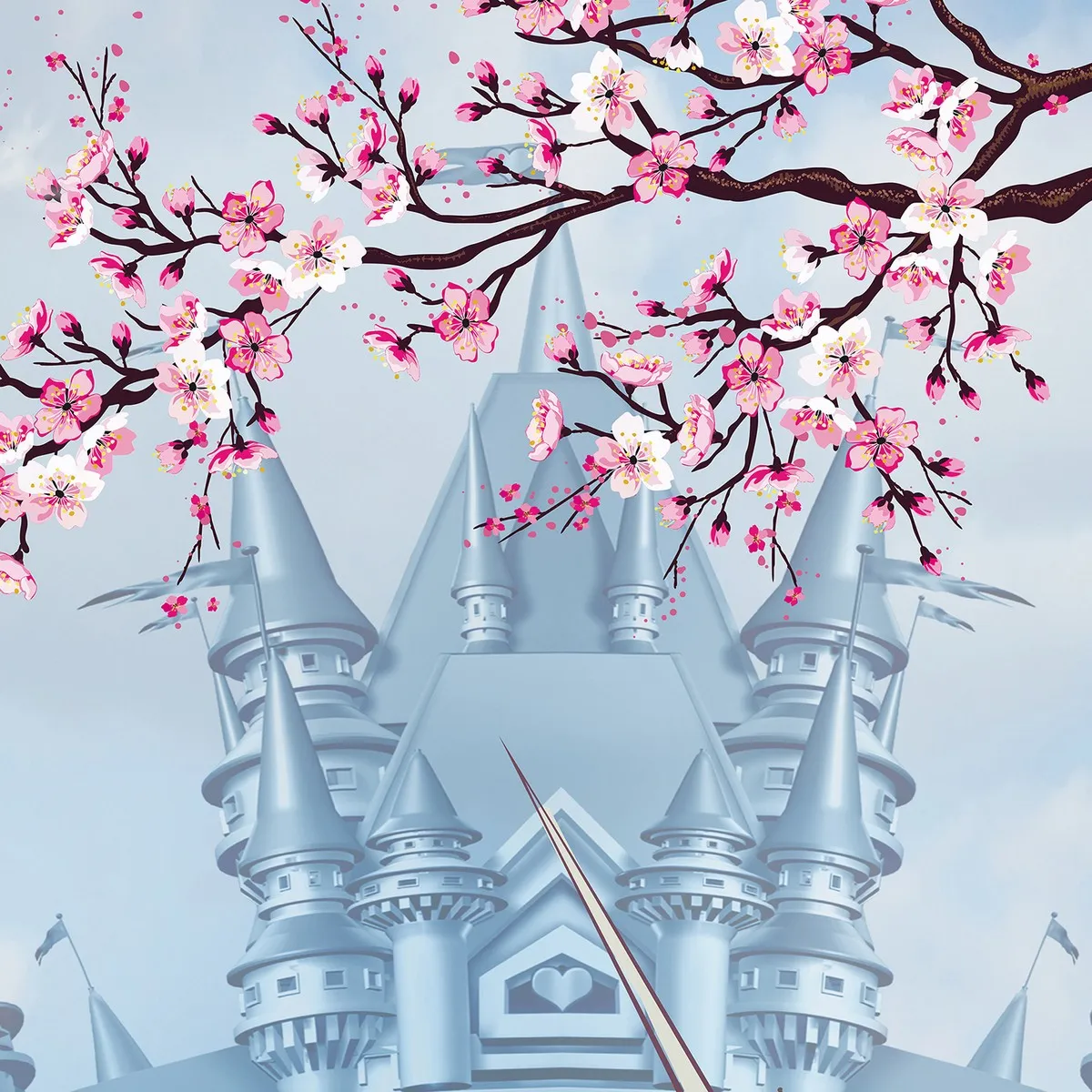 Дизайнерские фотообои рулонные Citydecor Princess 7 на флизелиновой основе 400x260 см 