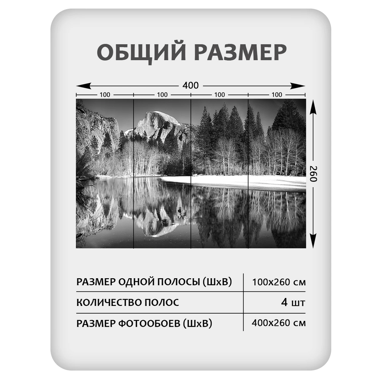 Фотообои рулонные Citydecor Природа 146 на флизелиновой основе 400x260 см