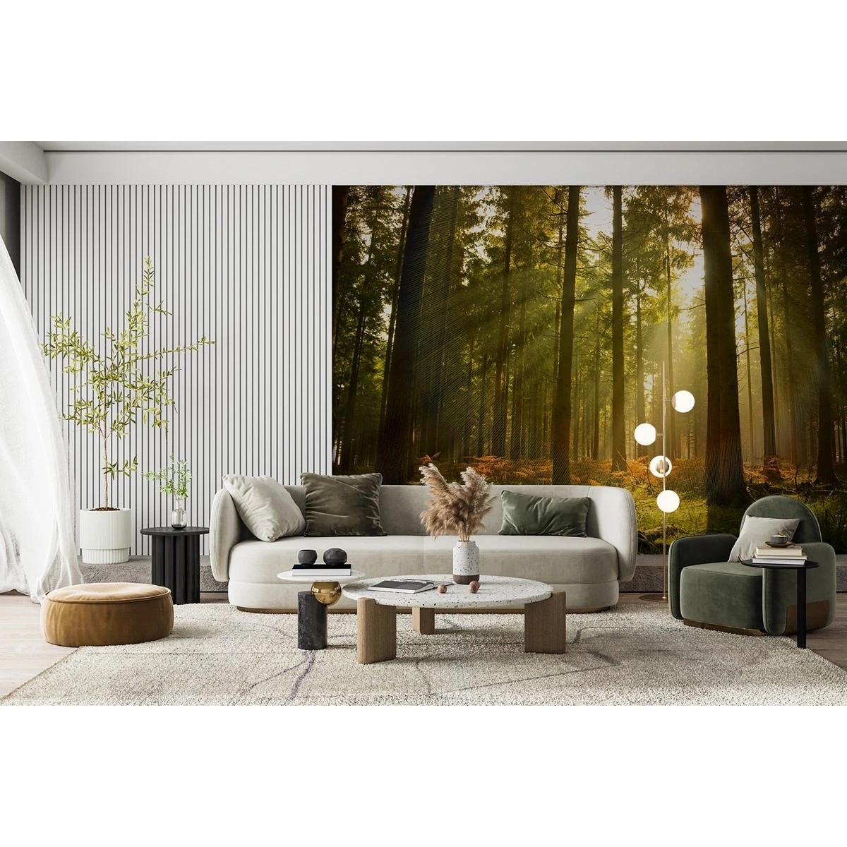Бесшовное панно Citydecor Природа 8 на флизелиновой основе 400x270 см
