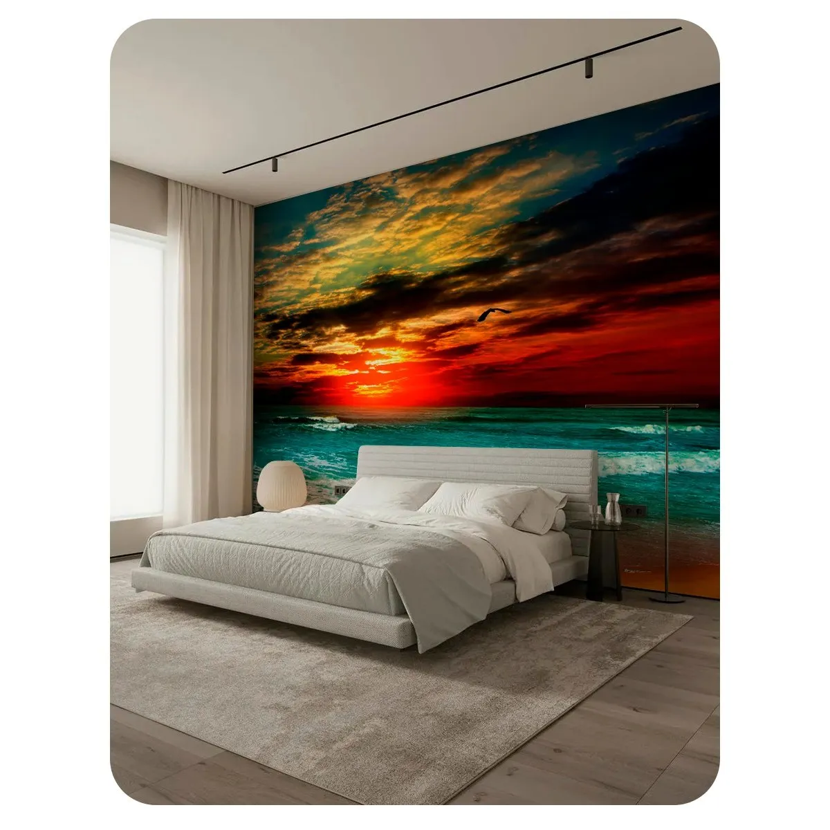 Фотообои рулонные Citydecor Море и Водопады 64 на флизелиновой основе 400x260 см