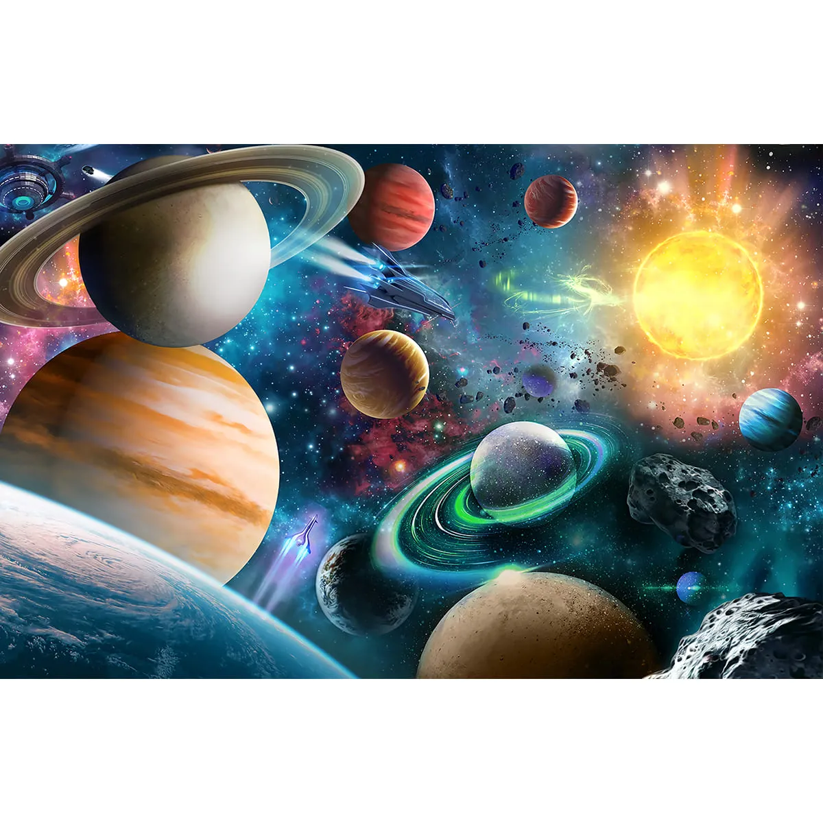 Бесшовное панно Citydecor Космос 29 на флизелиновой основе 400x270 см