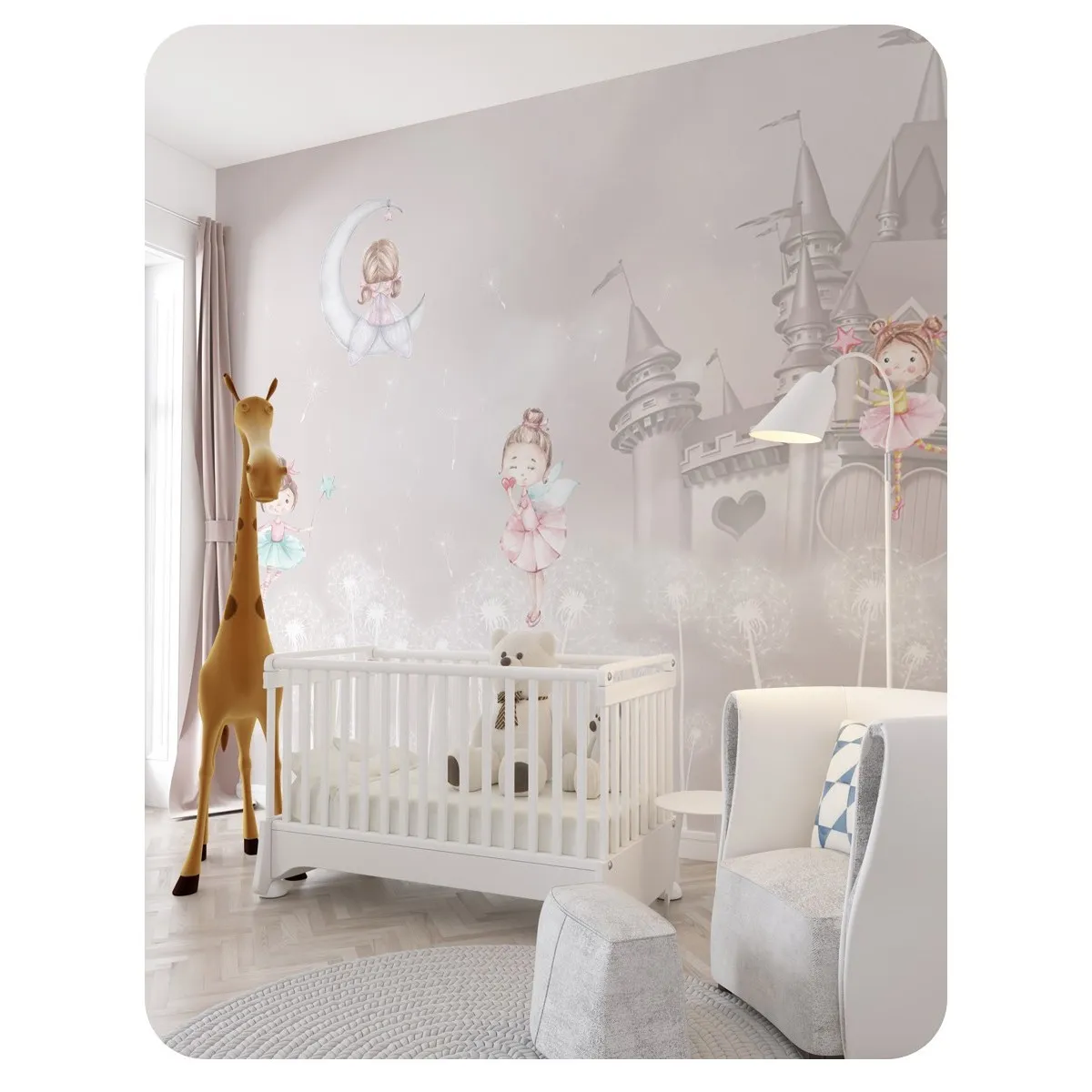 Фотообои рулонные Citydecor Sweet Dreams 10 на флизелиновой основе 400x260 см