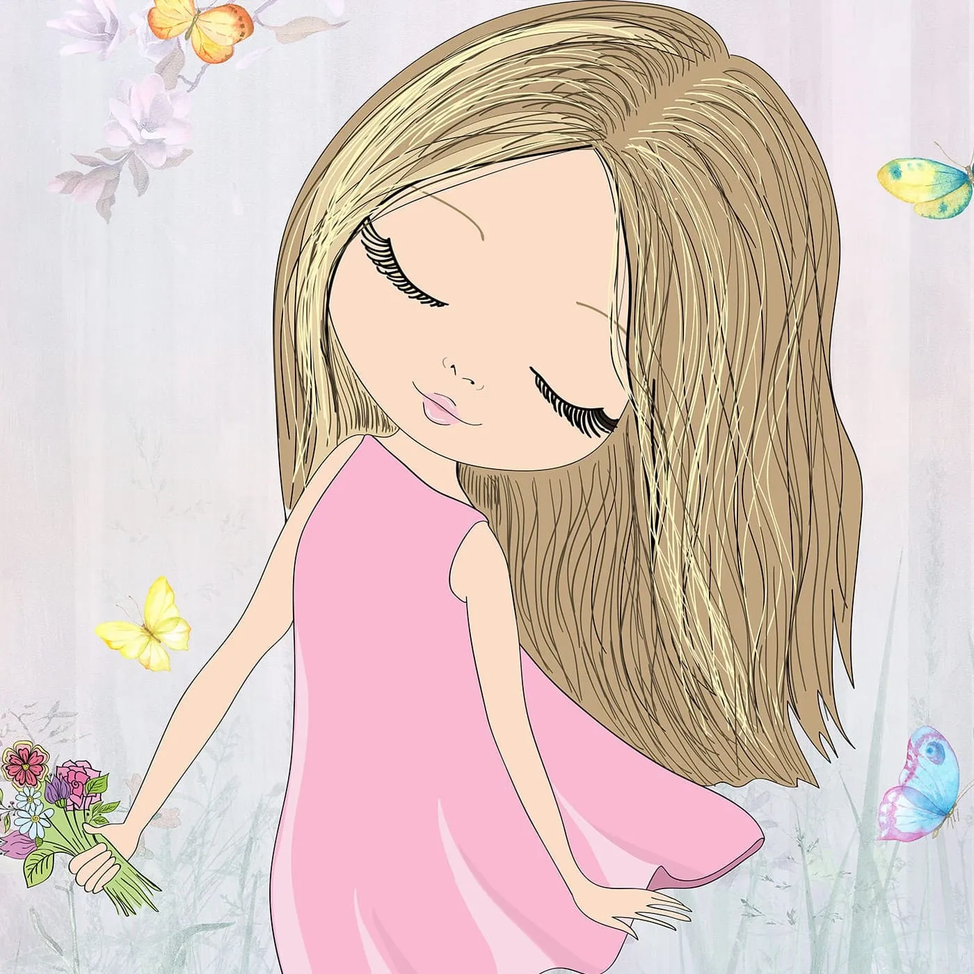 Дизайнерские фотообои рулонные Citydecor Sweet Dreams 1 на флизелиновой основе 400x260 см