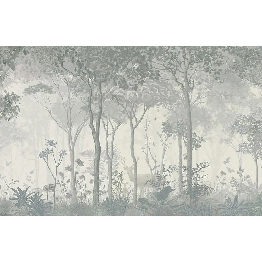 Дизайнерские фотообои рулонные Citydecor Таинственный лес на флизелиновой основе 400x260 см