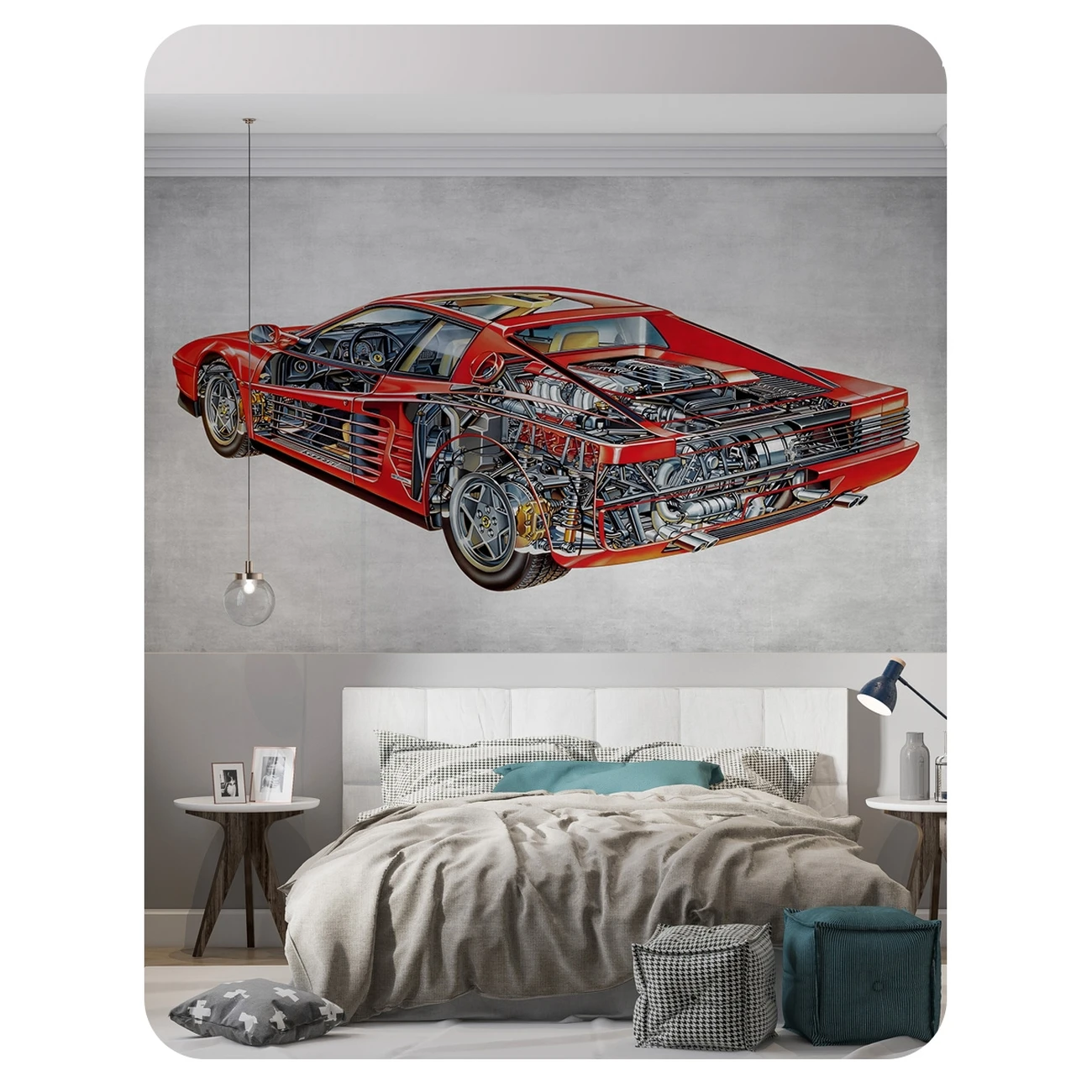 Фотообои рулонные Citydecor Technic 31 на флизелиновой основе 400x260 см