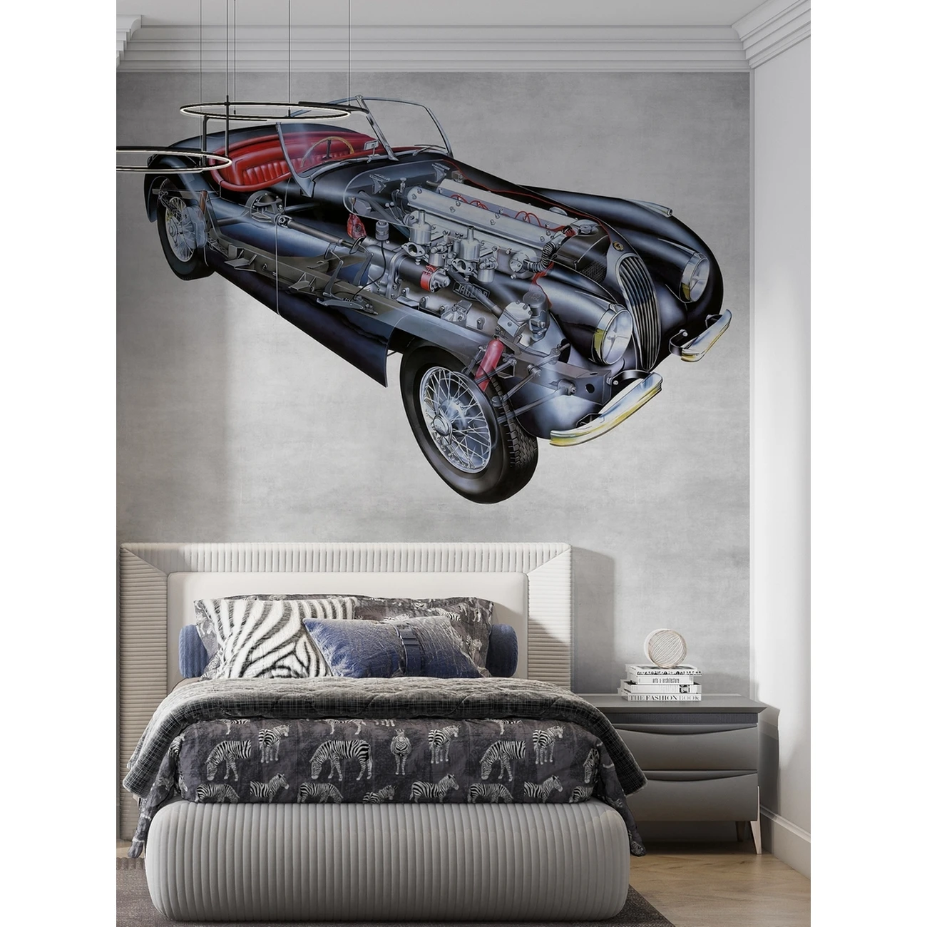 Фотообои рулонные Citydecor Technic 33 на флизелиновой основе 400x260 см