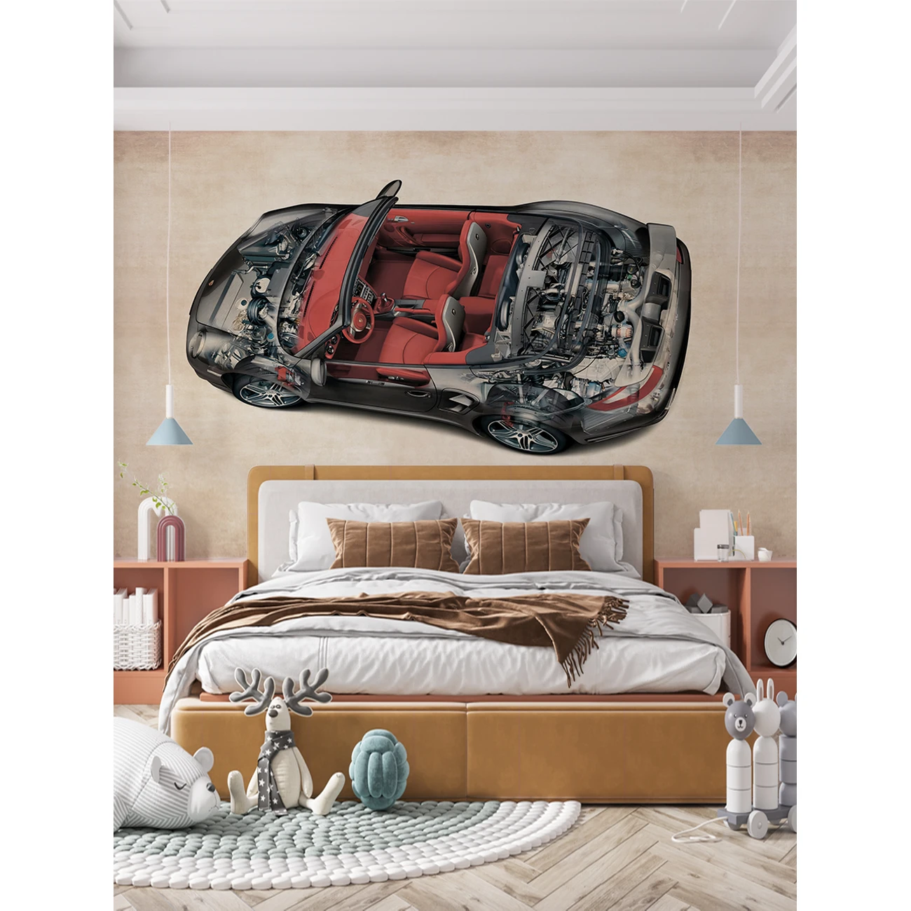 Фотообои рулонные Citydecor Technic 43 на флизелиновой основе 400x260 см