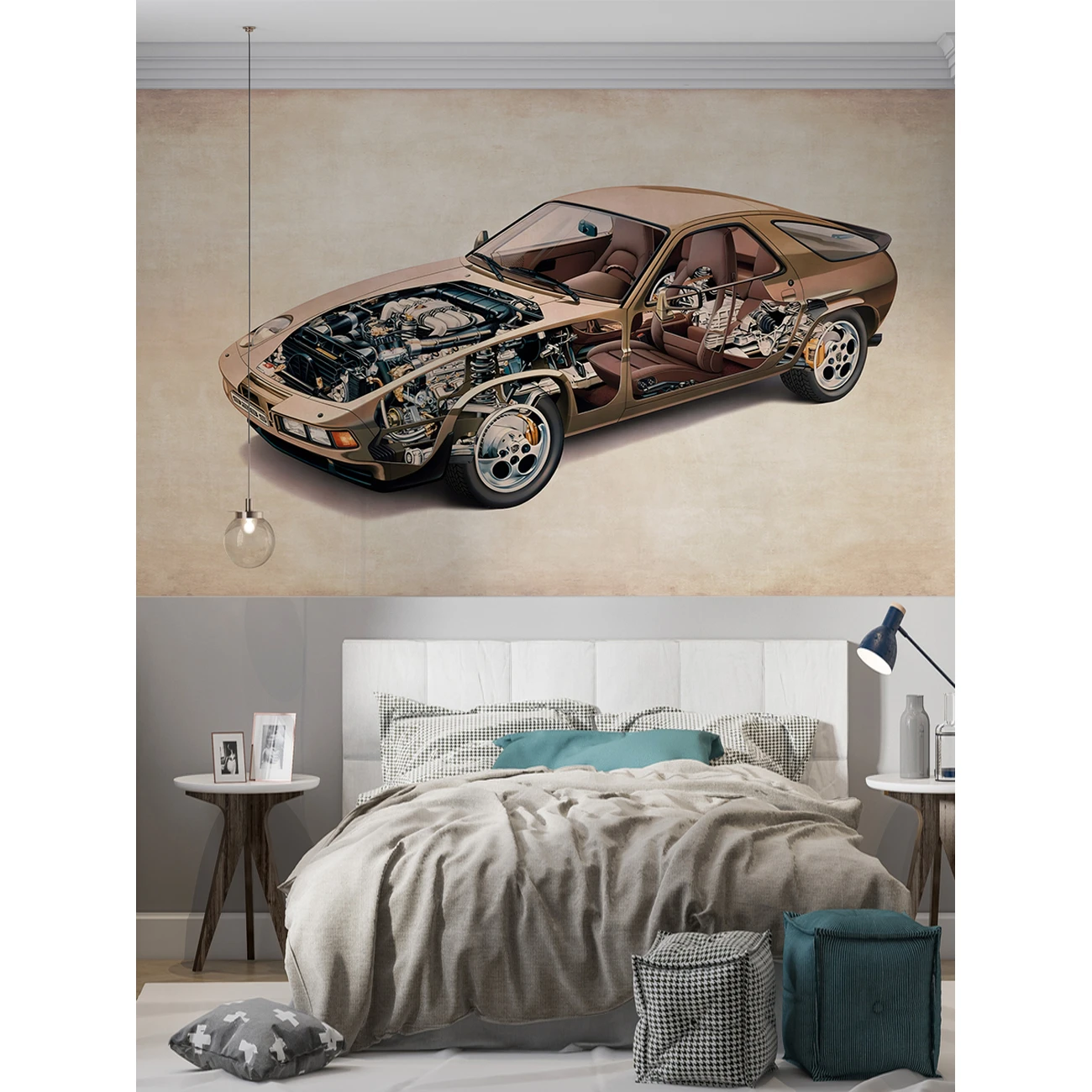 Фотообои рулонные Citydecor Technic 47 на флизелиновой основе 400x260 см