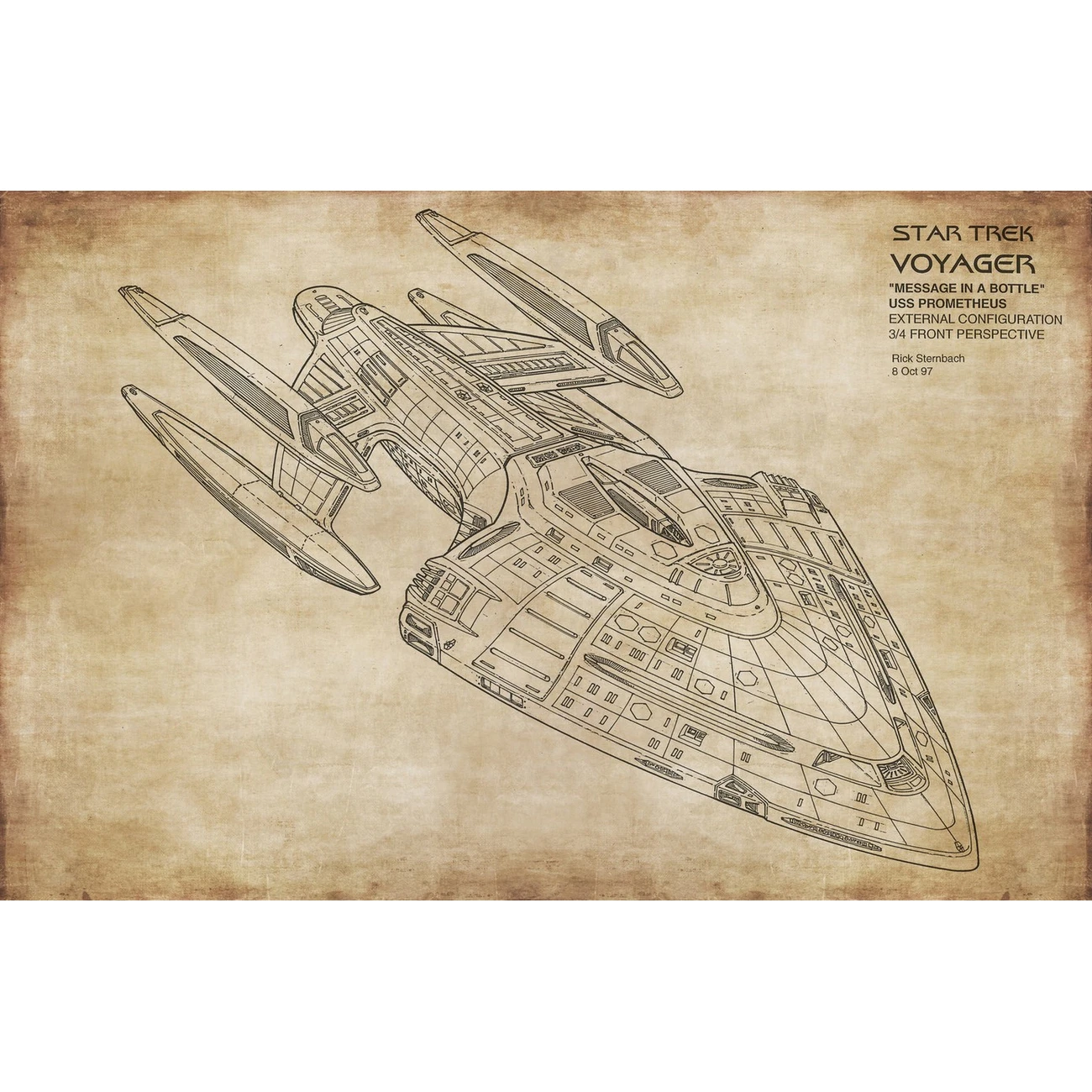 Фотообои рулонные Citydecor Technic 6 на флизелиновой основе 400x260 см