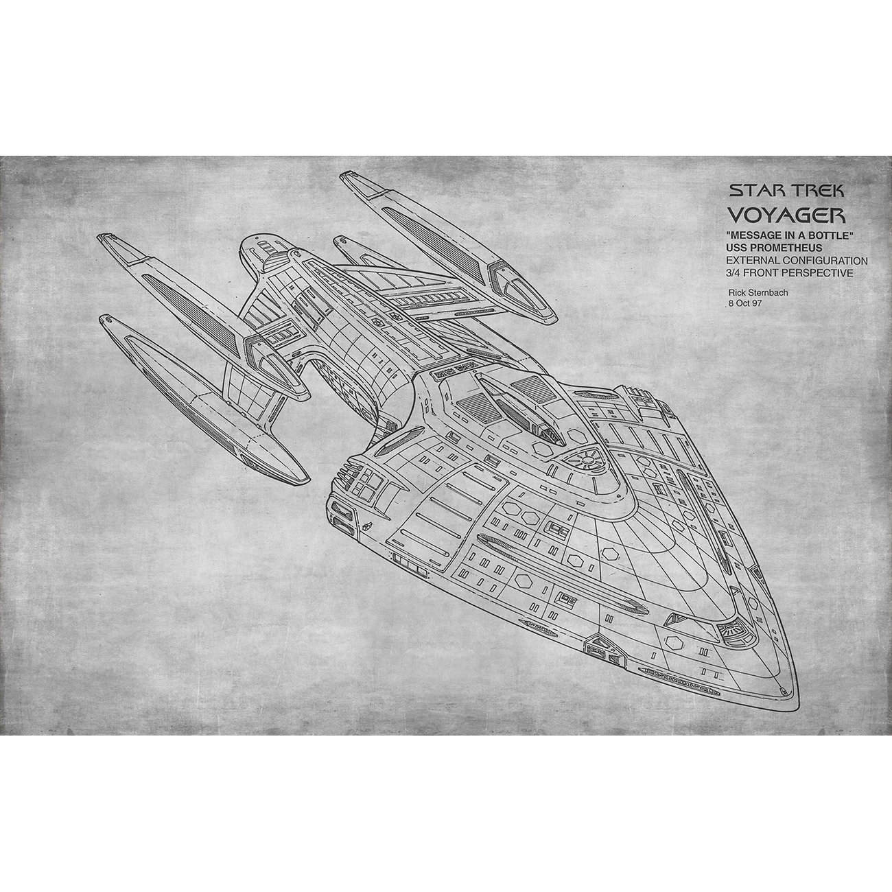 Фотообои рулонные Citydecor Technic 7 на флизелиновой основе 400x260 см