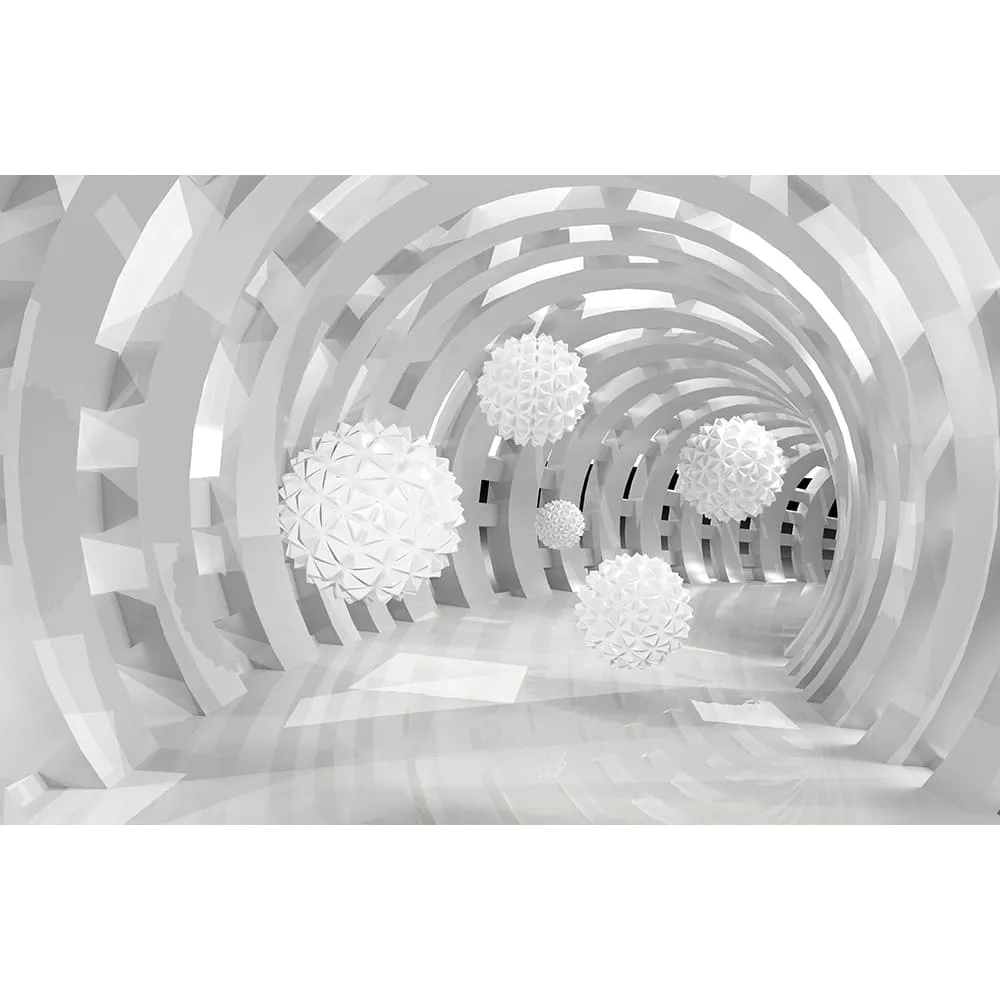 Фотообои рулонные Citydecor Тоннель: Шары 3D на флизелиновой основе 400x260 см