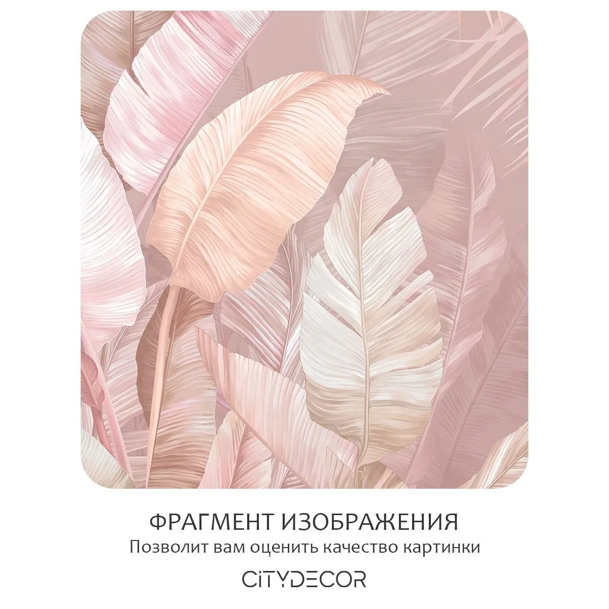 Фотообои рулонные Citydecor Знойные тропики 22 на флизелиновой основе 400x260 см