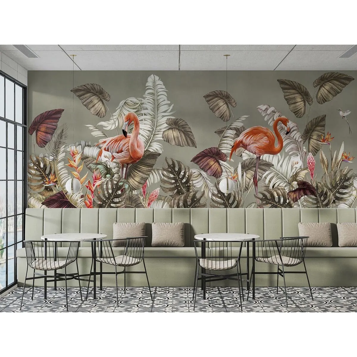 Фотообои рулонные Citydecor Знойные тропики 42 на флизелиновой основе 400x260 см