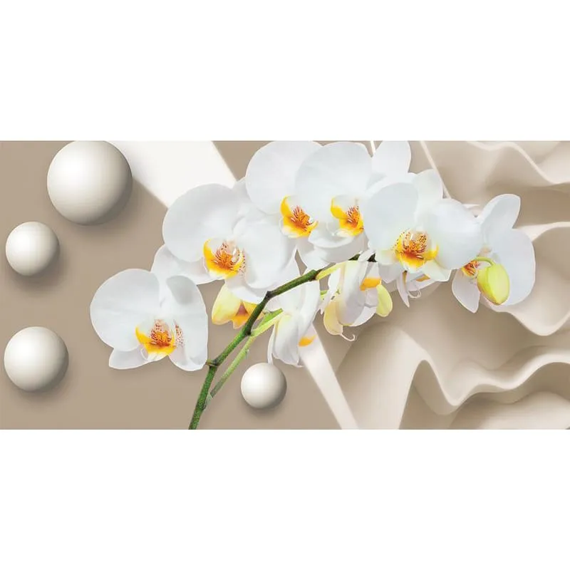 Фотообои рулонные Citydecor Цветочный декор 6 3D на флизелиновой основе 500x254 см