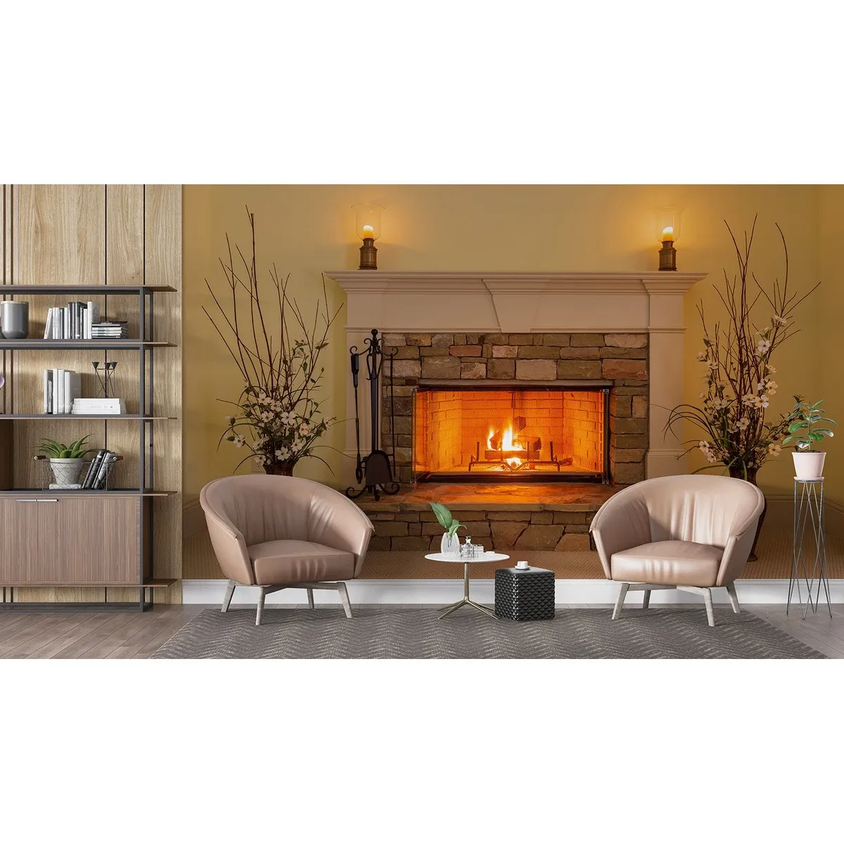 Фотообои рулонные Citydecor Абстракция 412 на флизелиновой основе 500x260 см