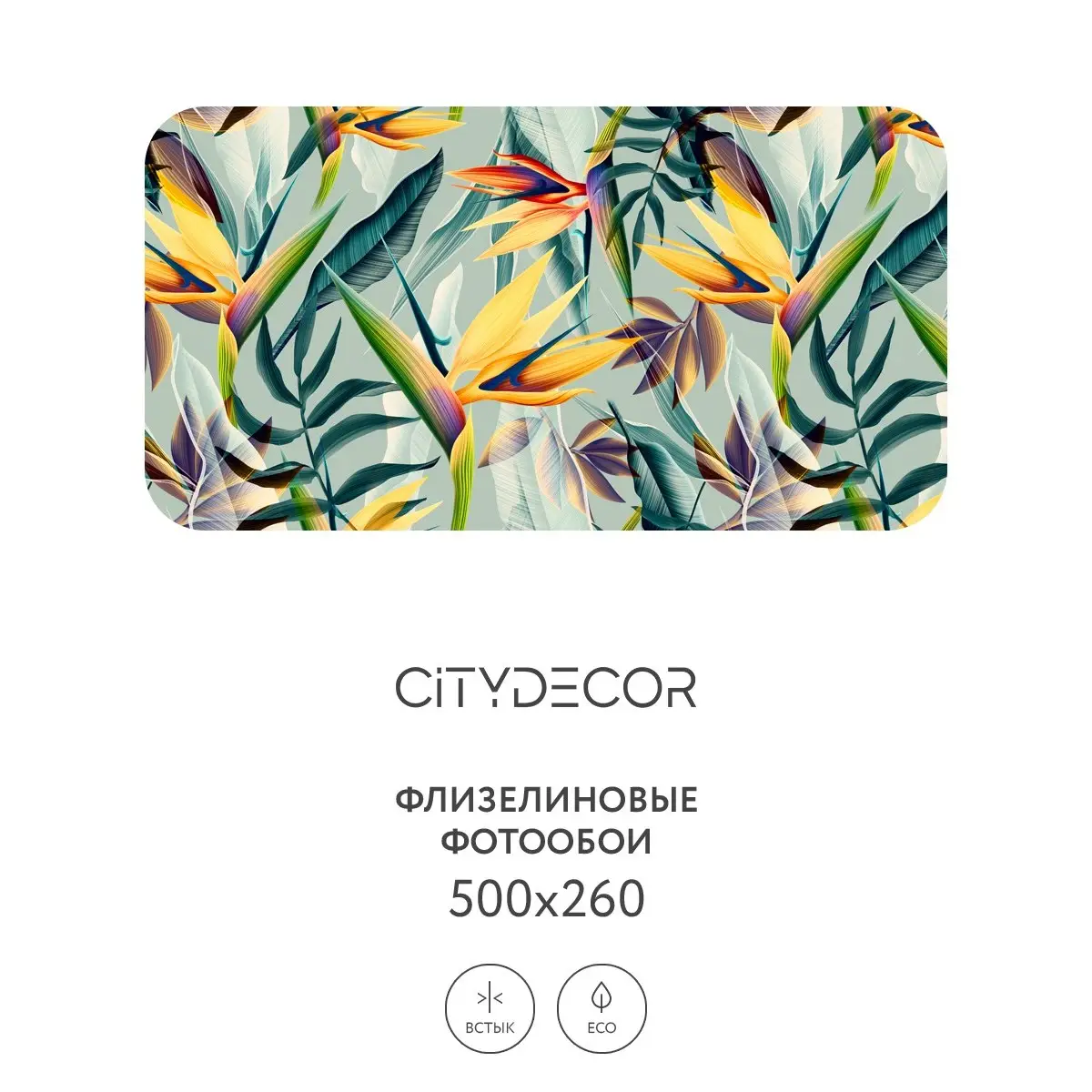 Фотообои рулонные Citydecor Абстракция 67 на флизелиновой основе 500x260 см