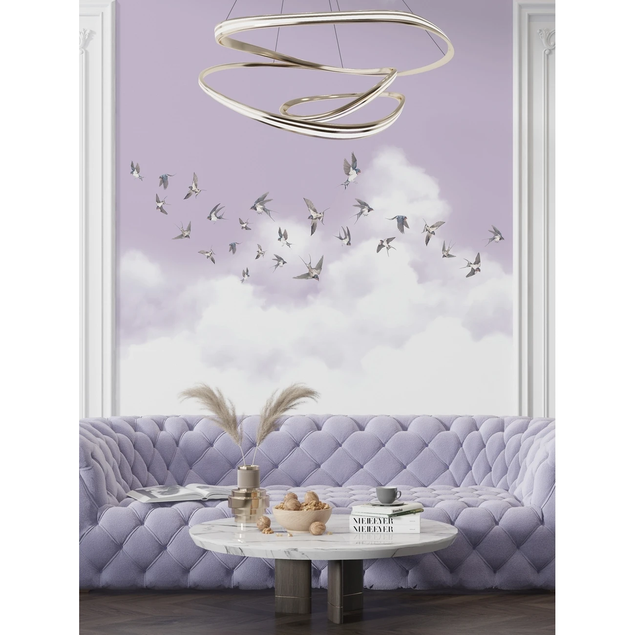 Фотообои рулонные Citydecor Air 13 на флизелиновой основе 500x260 см