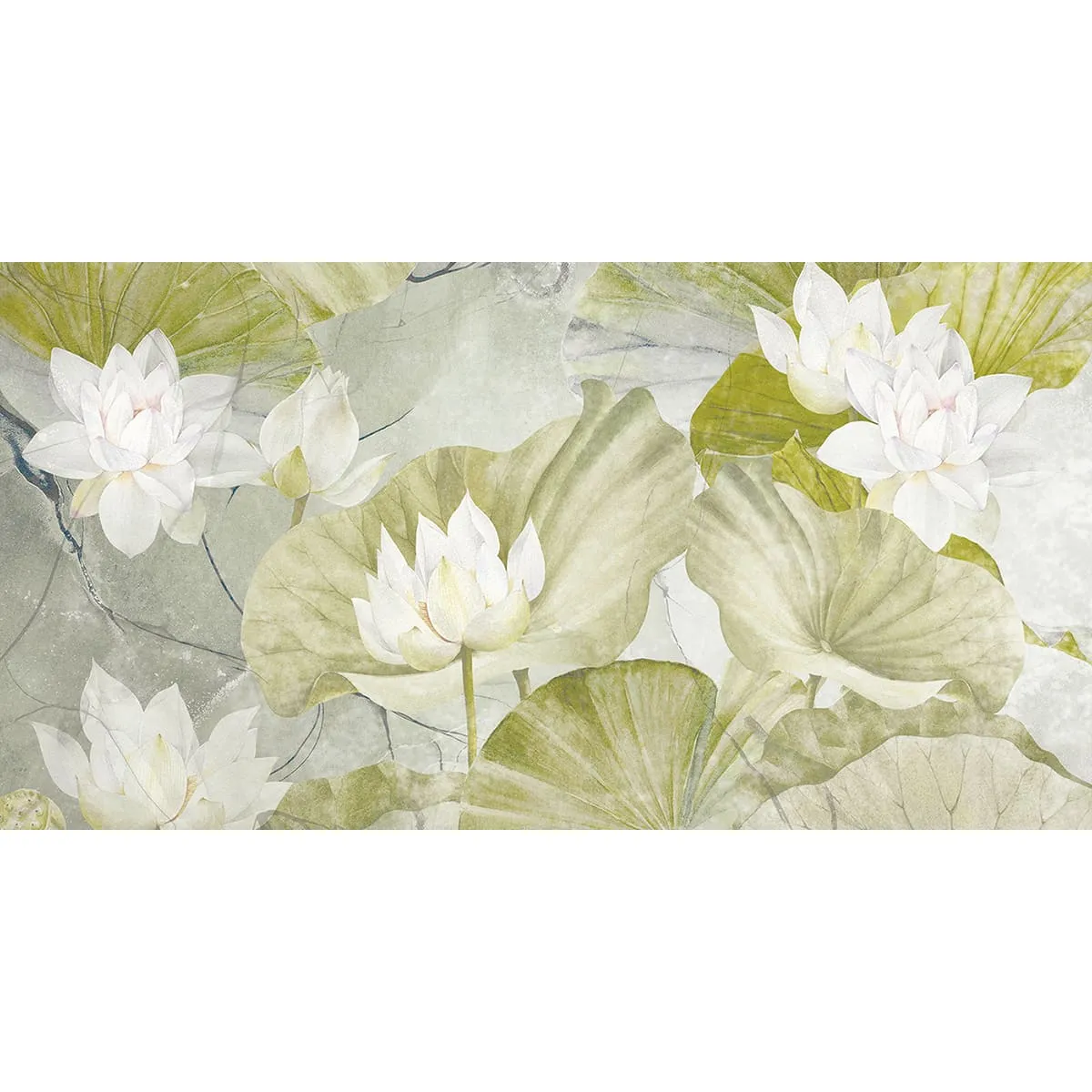Бесшовное дизайнерское панно Citydecor Blossom 12 на флизелиновой основе 500x270 см