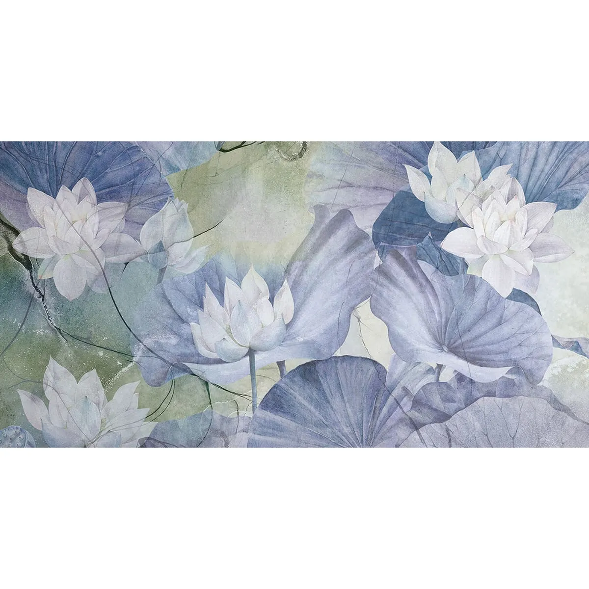 Бесшовное дизайнерское панно Citydecor Blossom 18 на флизелиновой основе 500x270 см