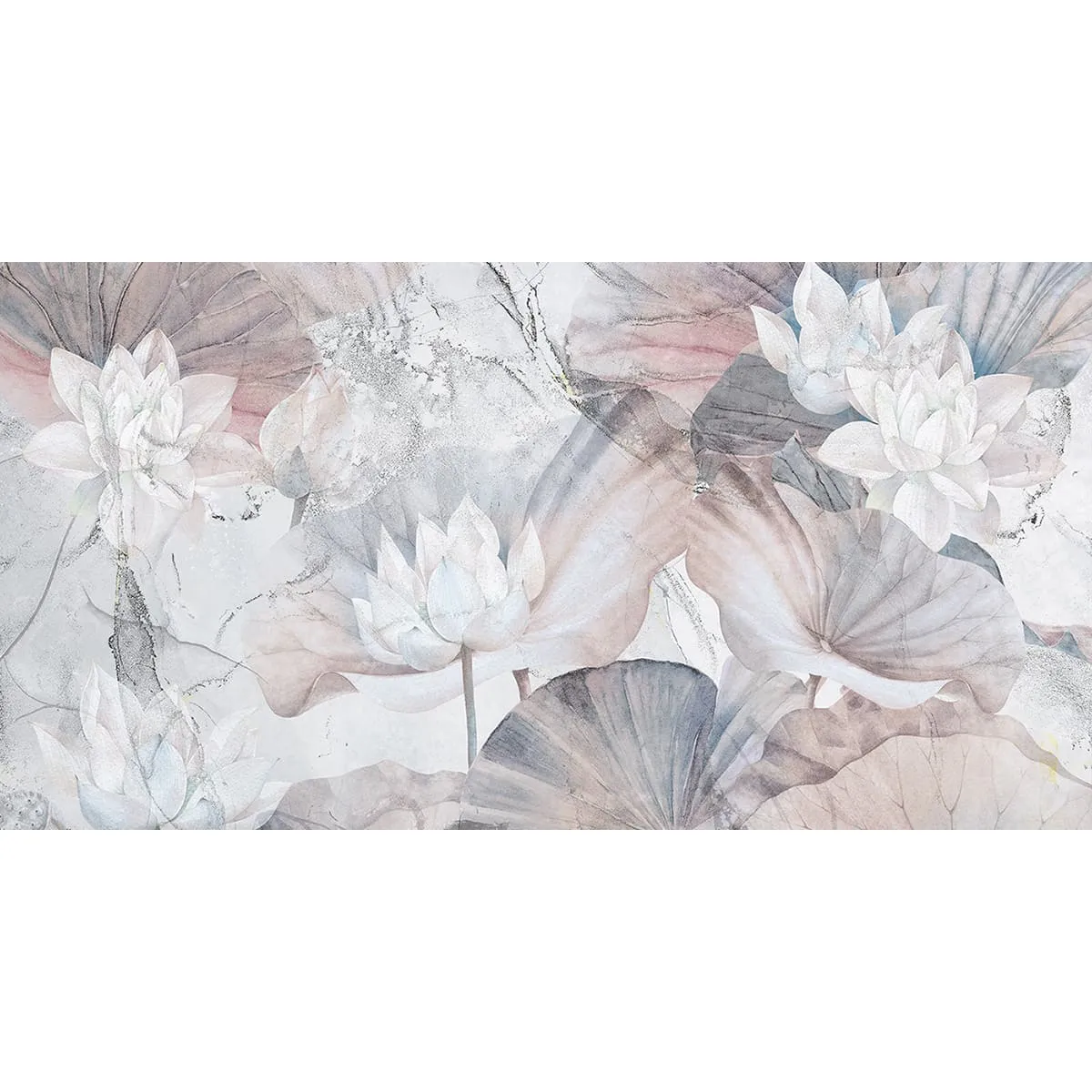 Бесшовное дизайнерское панно Citydecor Blossom 22 на флизелиновой основе 500x270 см