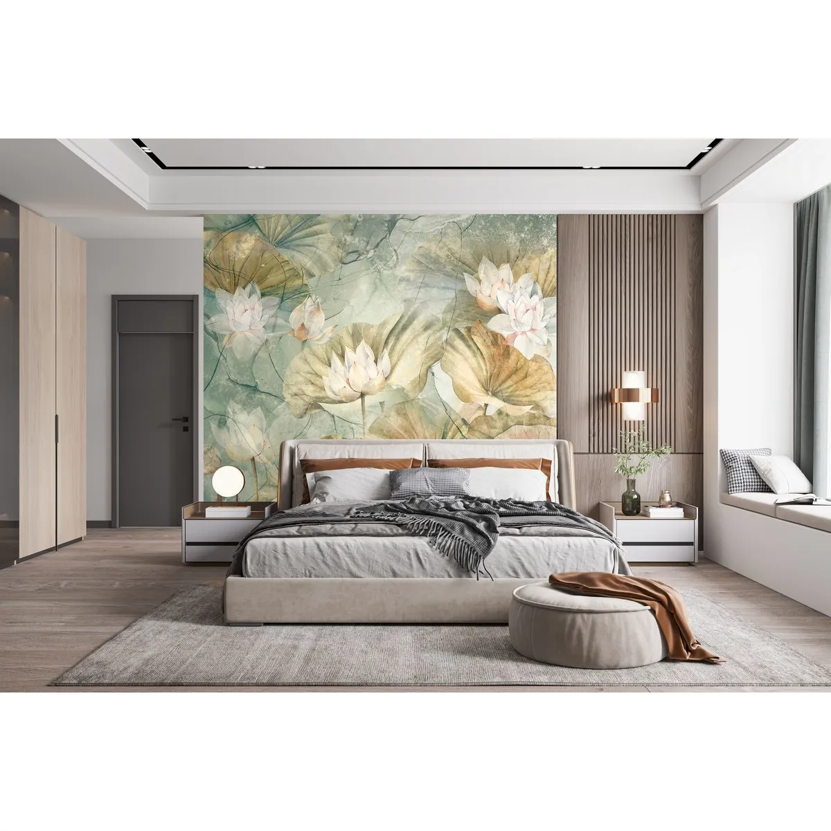Бесшовные дизайнерские фотообои Citydecor Blossom 24 на флизелиновой основе 500x270 см