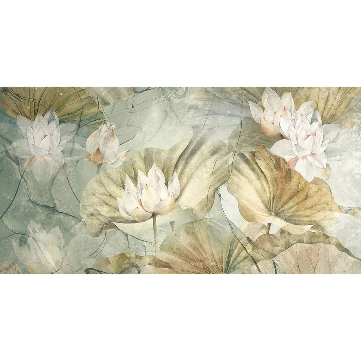 Бесшовные дизайнерские фотообои Citydecor Blossom 24 на флизелиновой основе 500x270 см