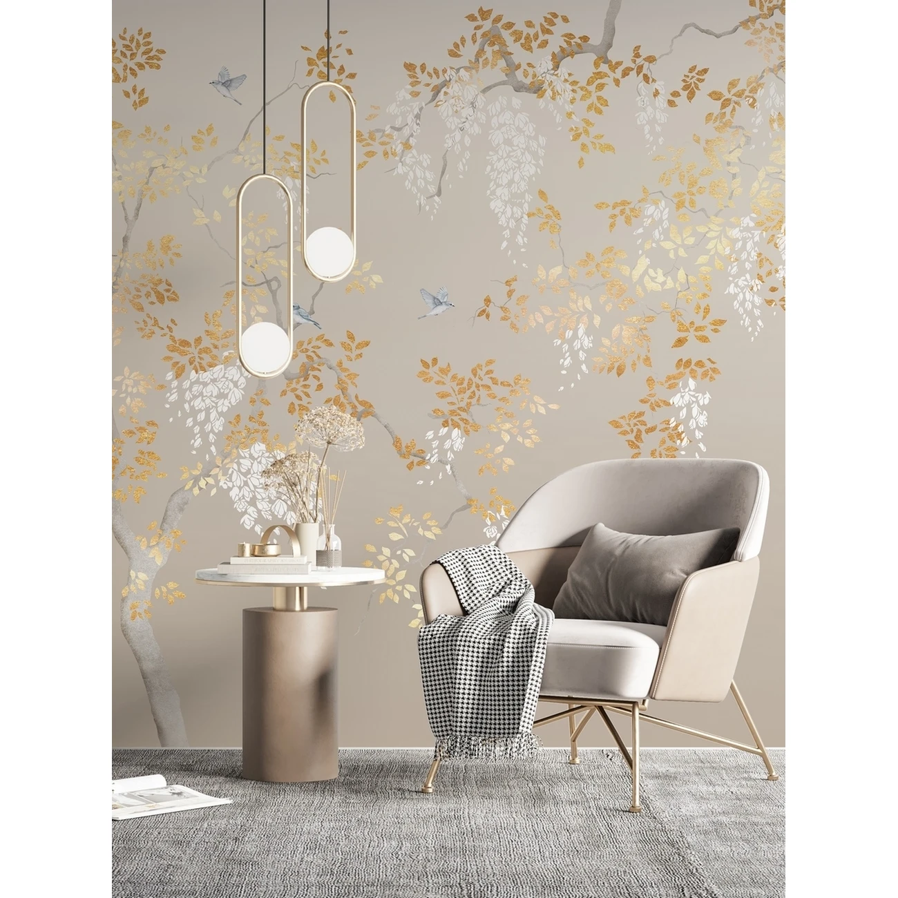 Фотообои рулонные Citydecor Blossom 28 на флизелиновой основе 500x260 см