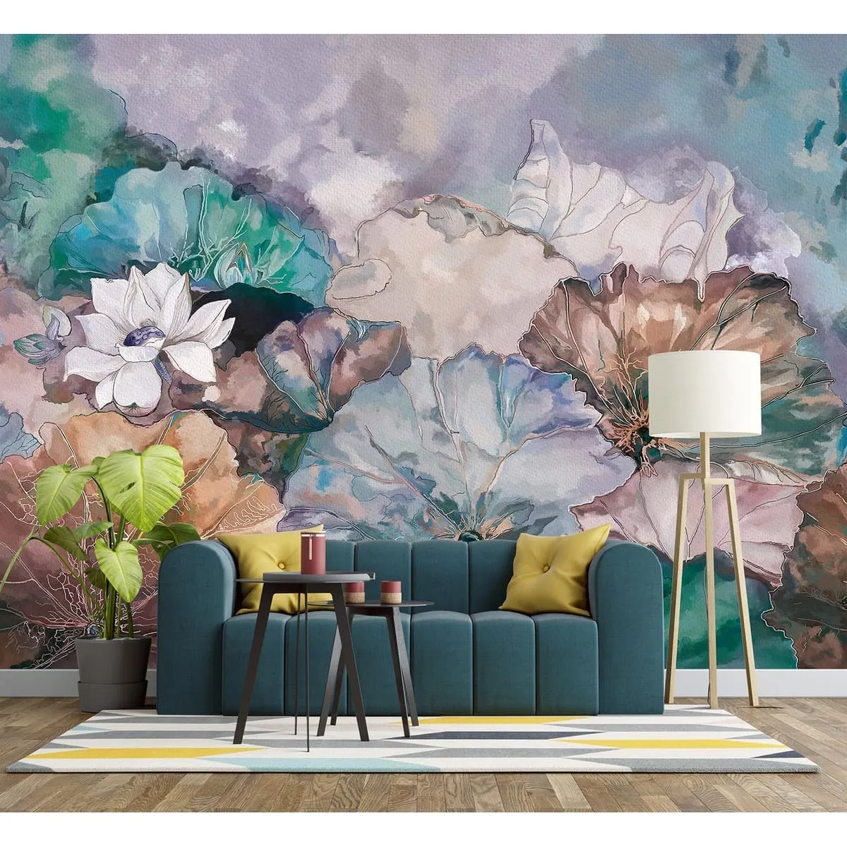 Дизайнерские фотообои рулонные Citydecor Blossom 5 на флизелиновой основе 500x260 см