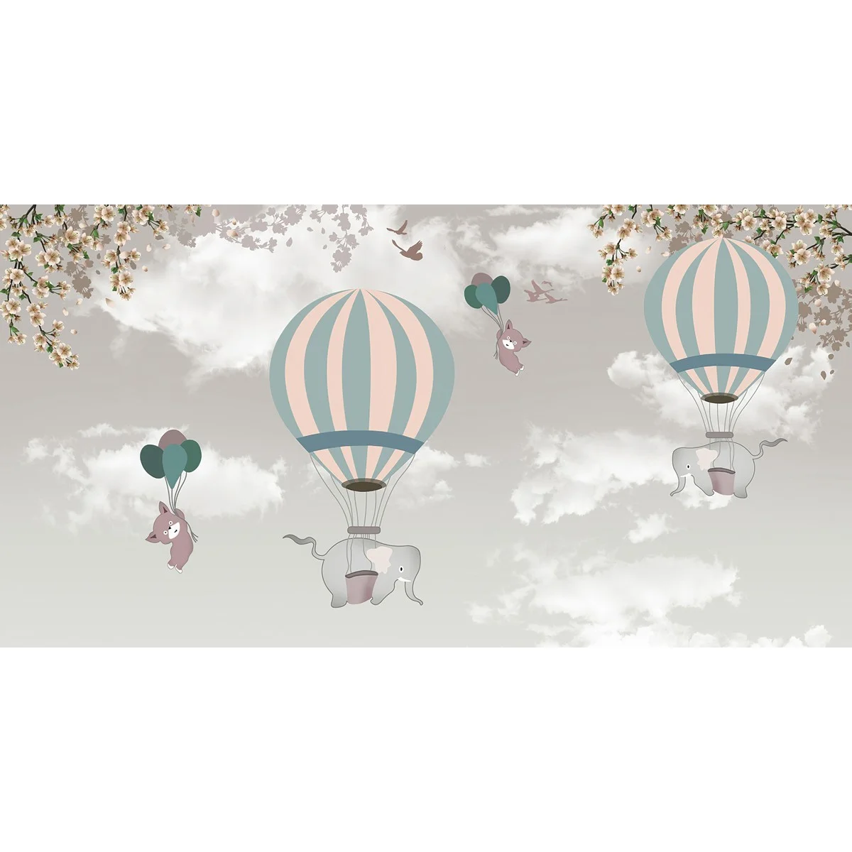 Фотообои рулонные Citydecor Cute&Lovely 11 на флизелиновой основе 500x260 см