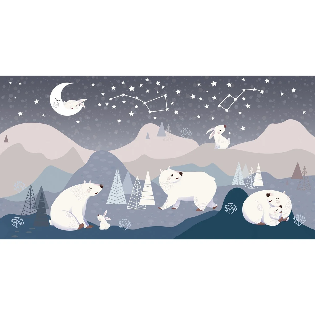 Фотообои рулонные Citydecor Cute&Lovely 15 на флизелиновой основе 500x260 см