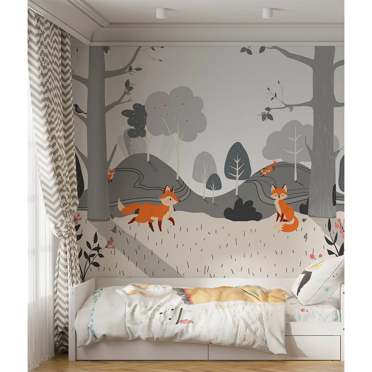 Фотообои рулонные Citydecor Детская 125 на флизелиновой основе 500x260 см