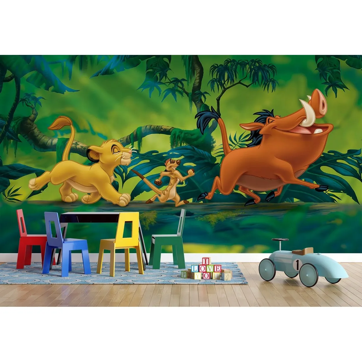 Бесшовное панно Citydecor Детская 362 на флизелиновой основе 500x270 см