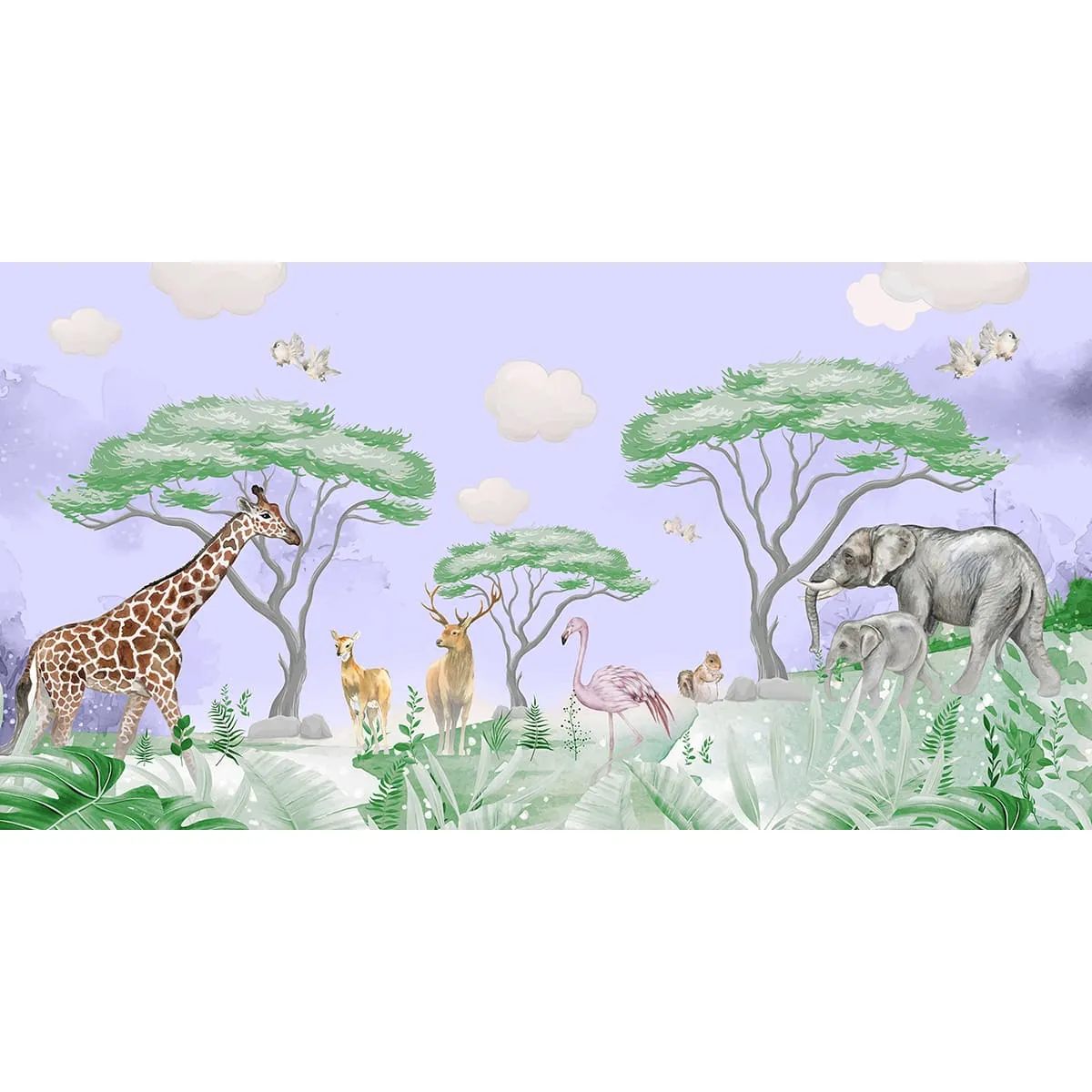 Фотообои рулонные Citydecor Детский сюжет 4 на флизелиновой основе 500x260 см