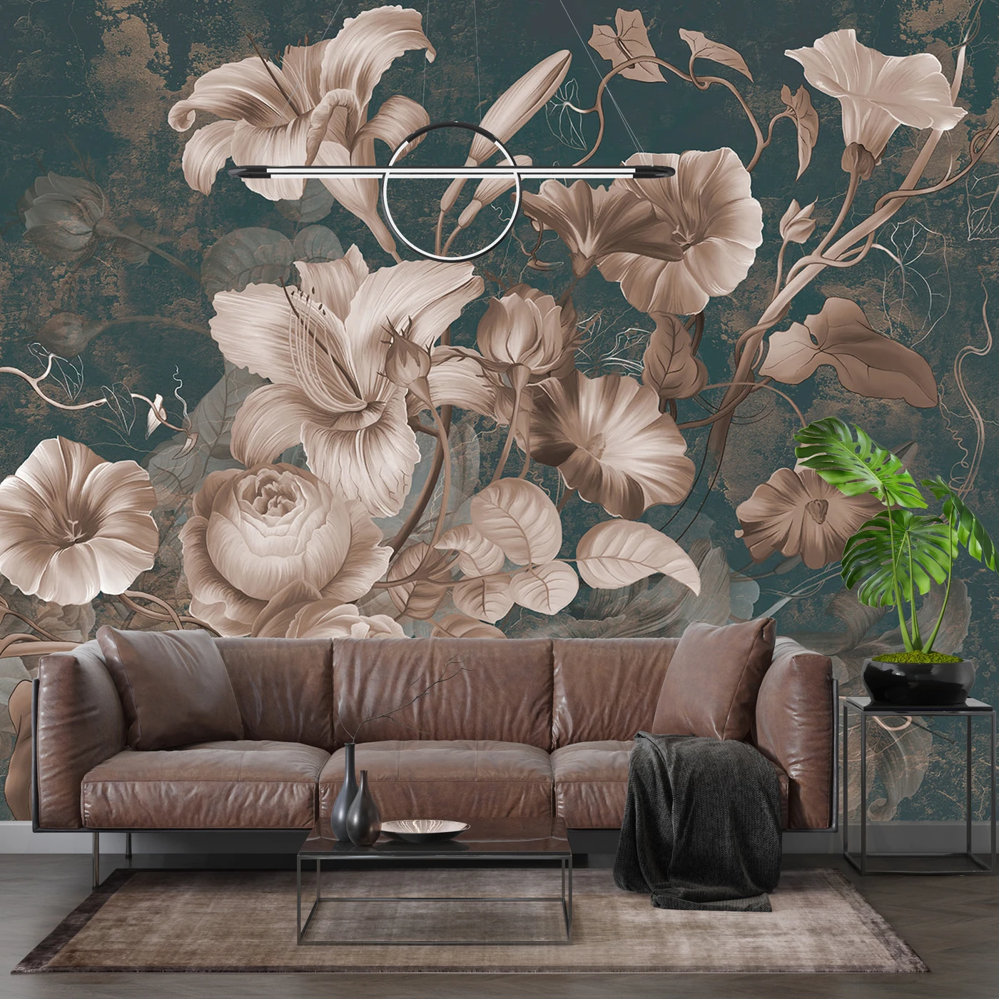 Бесшовное панно Citydecor Цветы и Растения 184 на флизелиновой основе 500x270 см