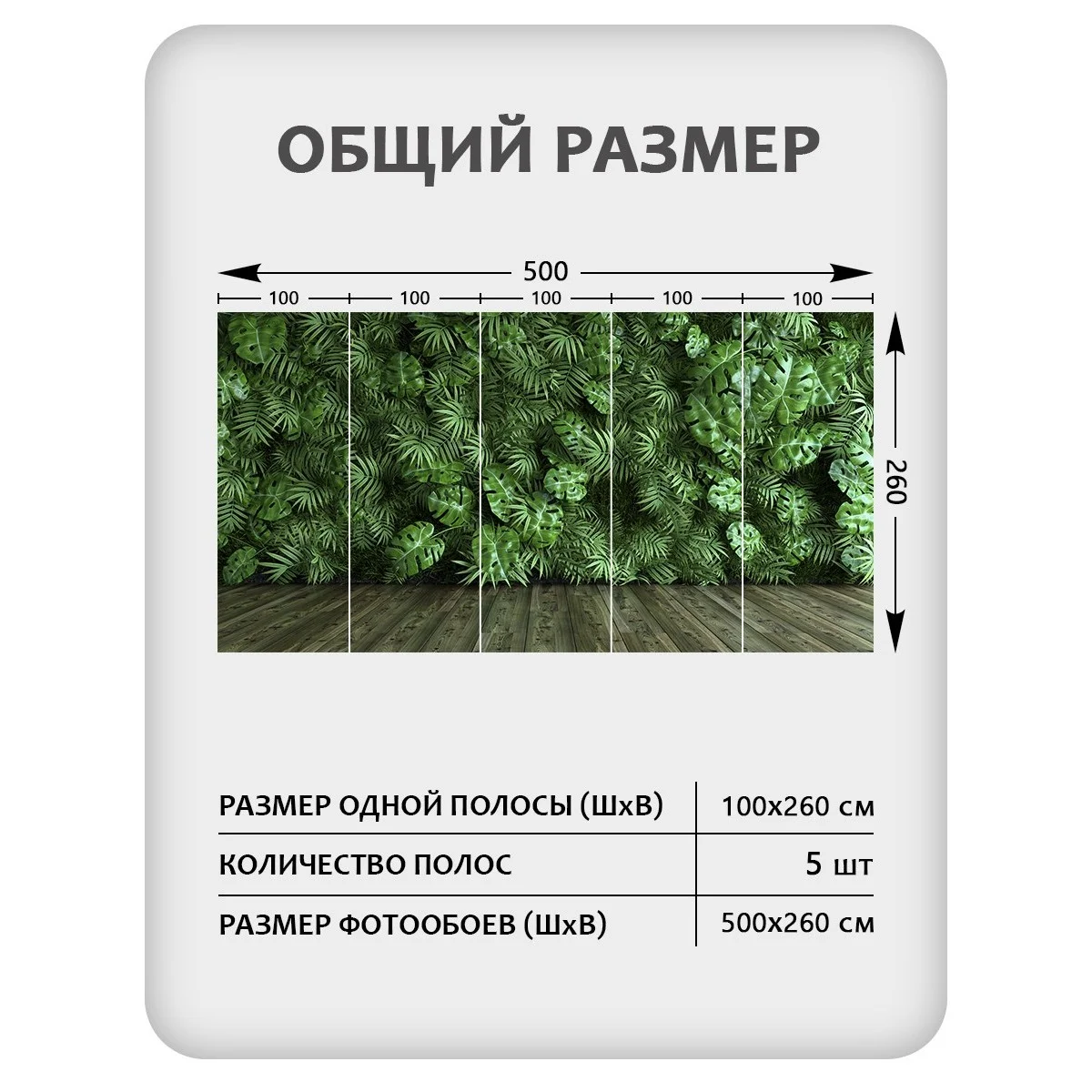 Фотообои рулонные Citydecor Цветы и Растения 71 на флизелиновой основе 500x260 см