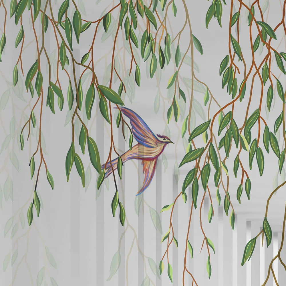 Фотообои рулонные Citydecor Flower Tunnel 3d 1 на флизелиновой основе 500x260 см