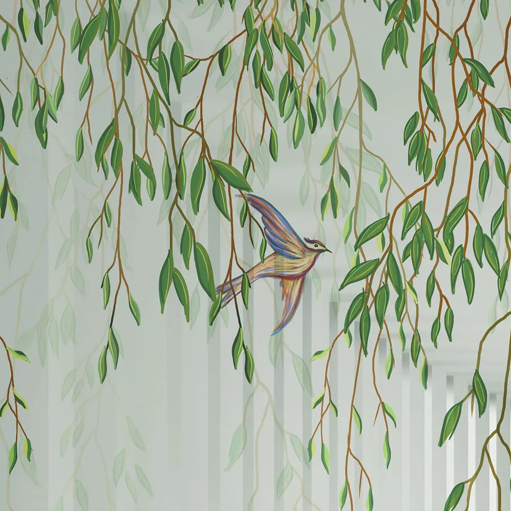 Фотообои рулонные Citydecor Flower Tunnel 3d 3 на флизелиновой основе 500x260 см