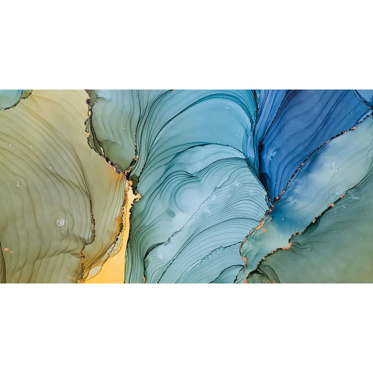 Фотообои рулонные Citydecor Флюид Арт 22 на флизелиновой основе 500x260 см