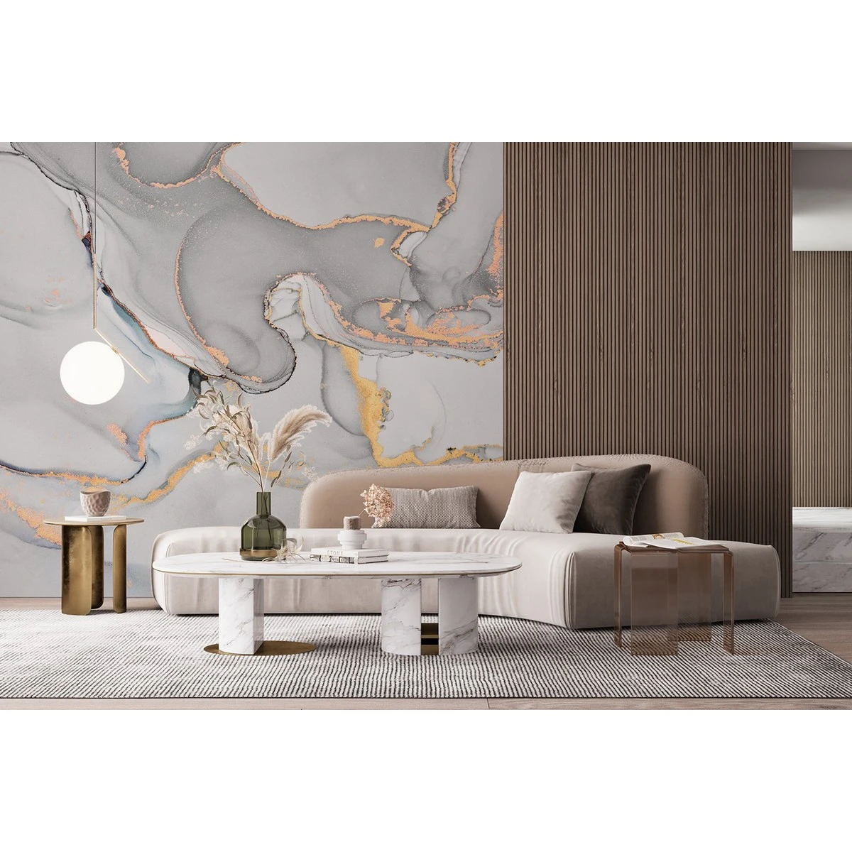 Бесшовное панно Citydecor Флюид Арт 38 на флизелиновой основе 500x270 см