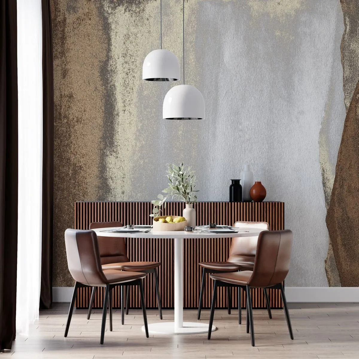 Бесшовное панно Citydecor Флюид Арт 71 на флизелиновой основе 500x270 см