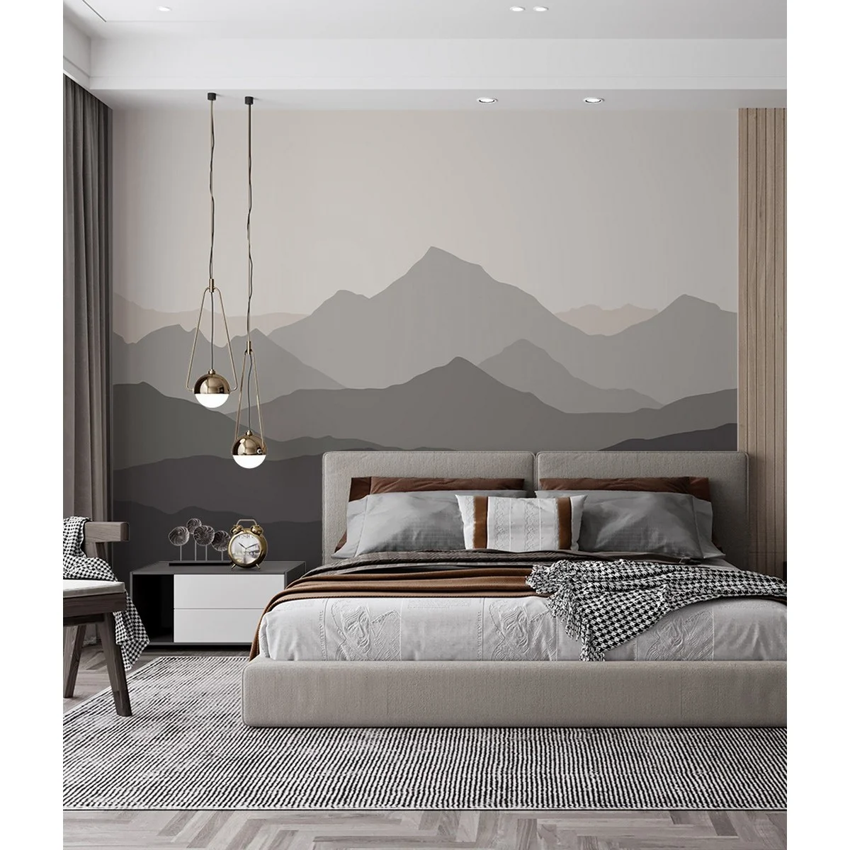 Фотообои рулонные Citydecor Горные вершины 1 на флизелиновой основе 500x260 см