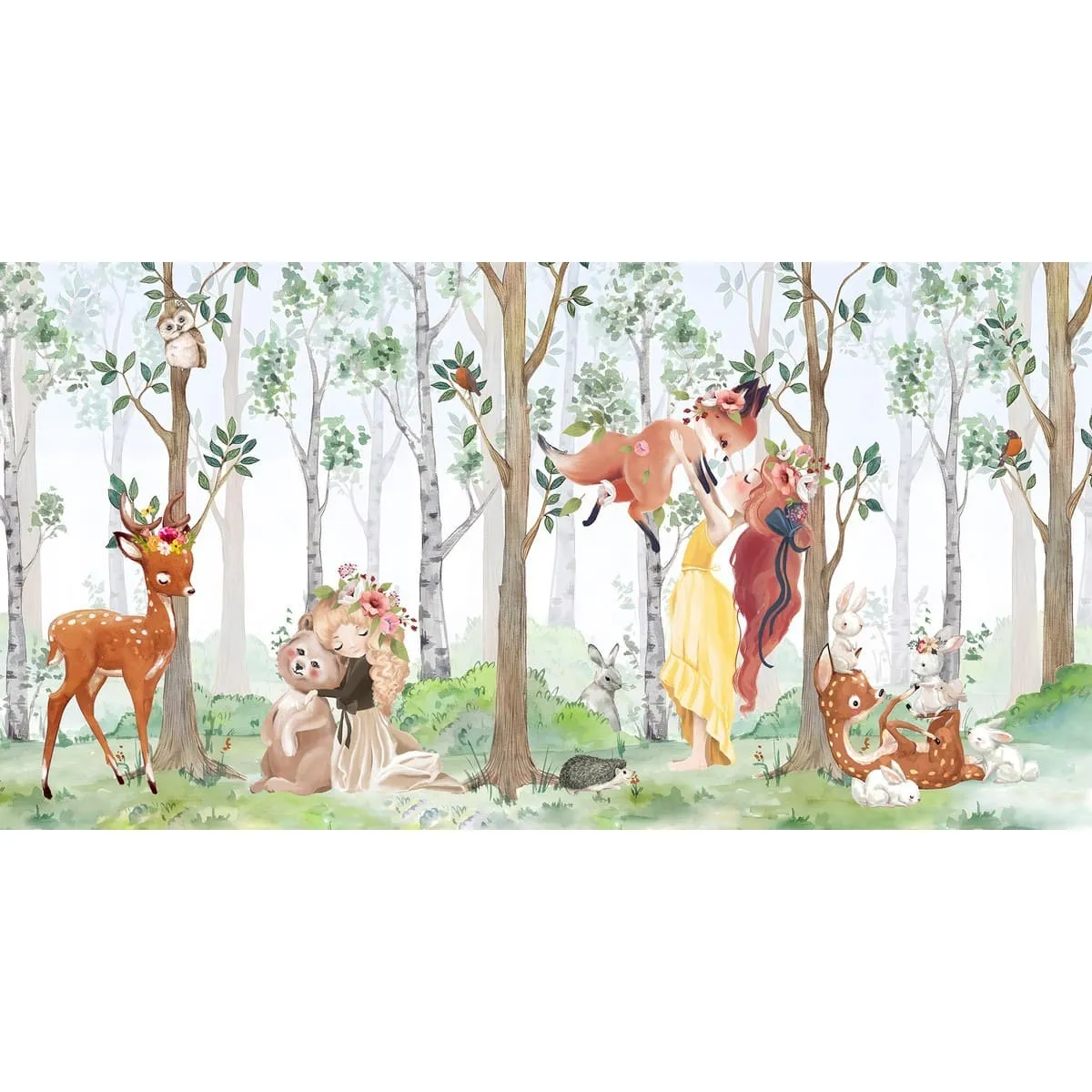 Фотообои рулонные Citydecor Magic Forest 22 на флизелиновой основе 500x260 см
