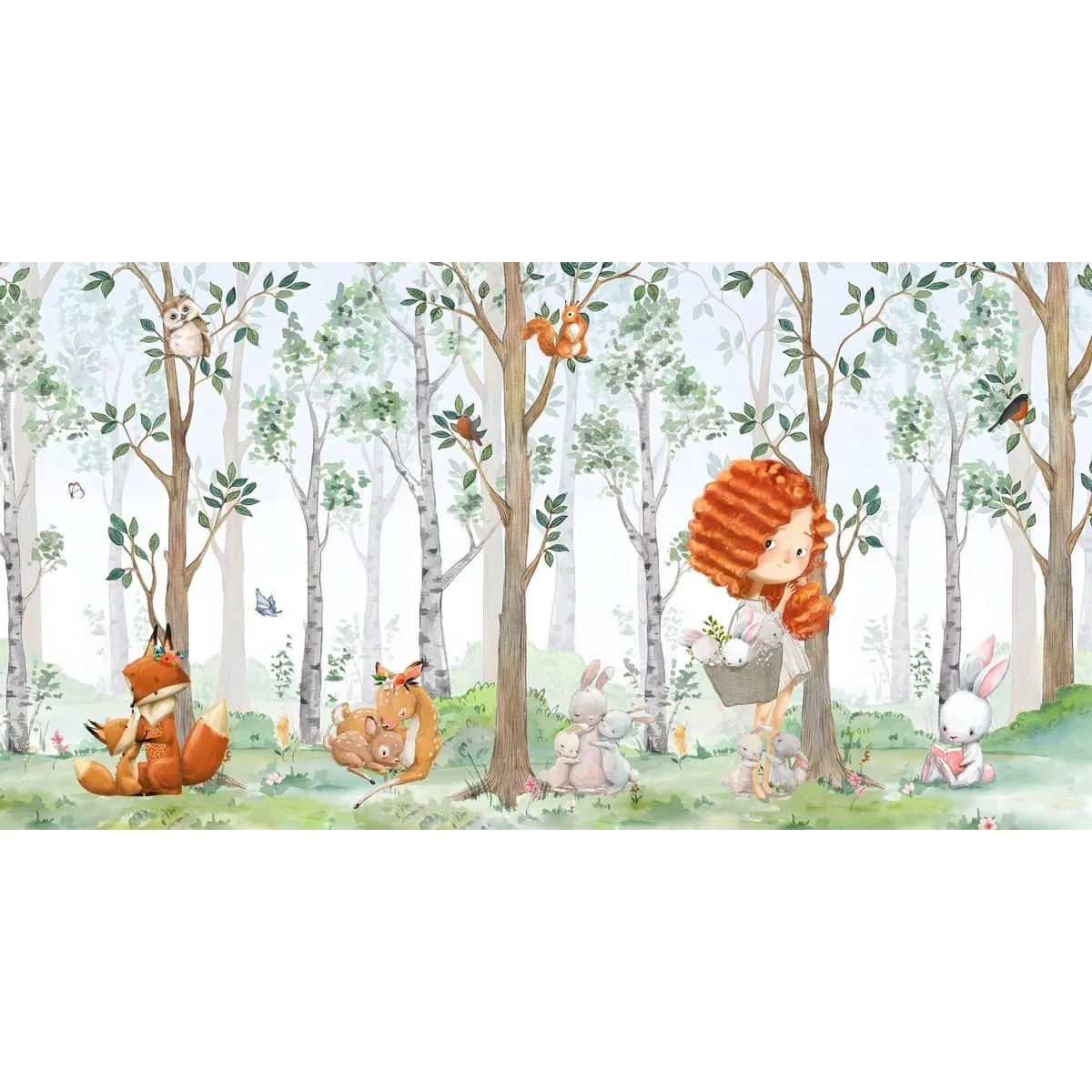 Фотообои рулонные Citydecor Magic Forest 25 на флизелиновой основе 500x260 см