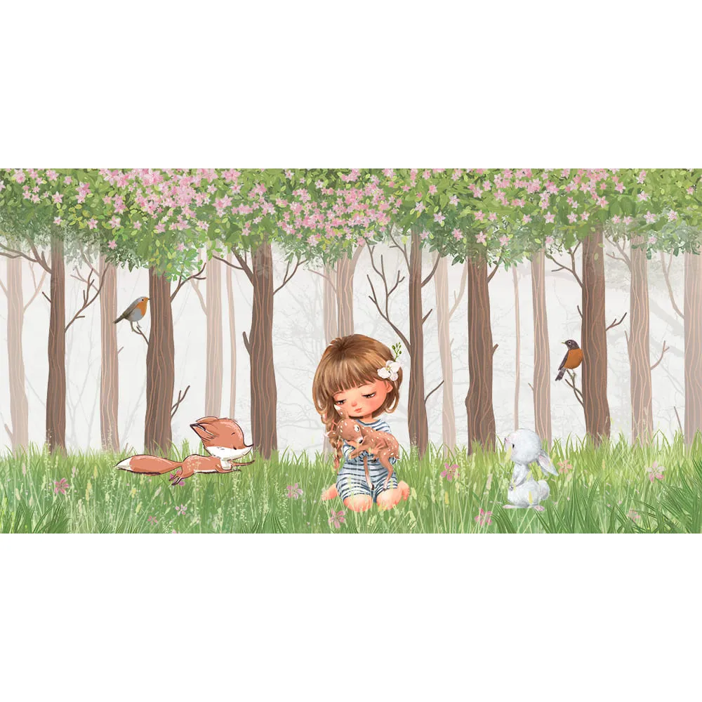 Дизайнерские фотообои рулонные Citydecor Magic Forest 4 на флизелиновой основе 500x260 см