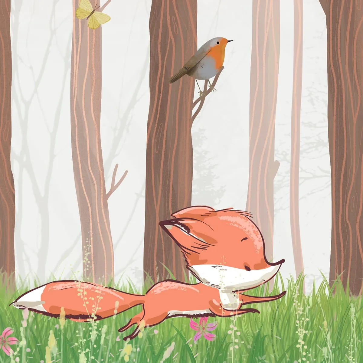 Дизайнерские фотообои рулонные Citydecor Magic Forest 4 на флизелиновой основе 500x260 см