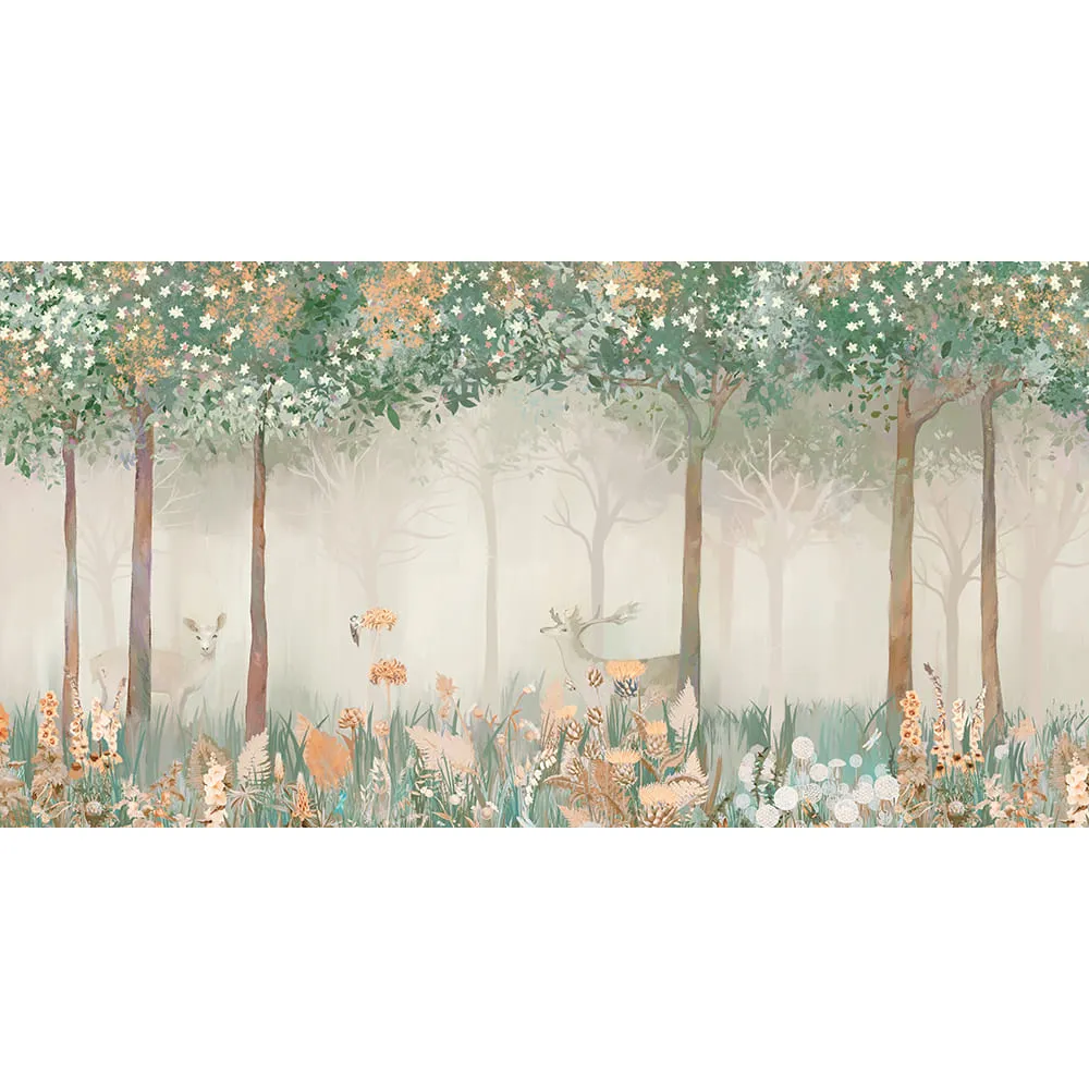 Дизайнерские фотообои рулонные Citydecor Magic Forest 6 на флизелиновой основе 500x260 см