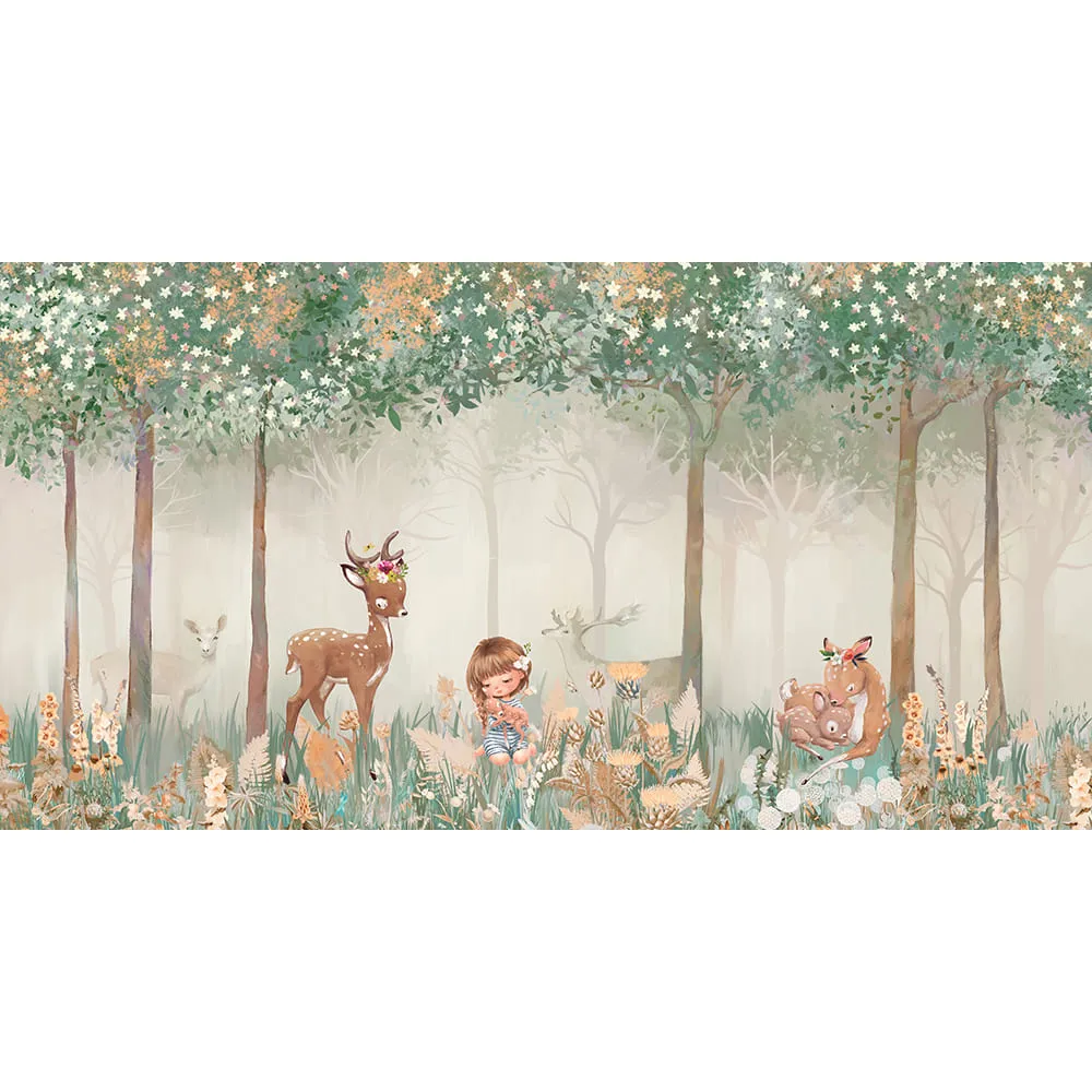 Дизайнерские фотообои рулонные Citydecor Magic Forest 7 на флизелиновой основе 500x260 см
