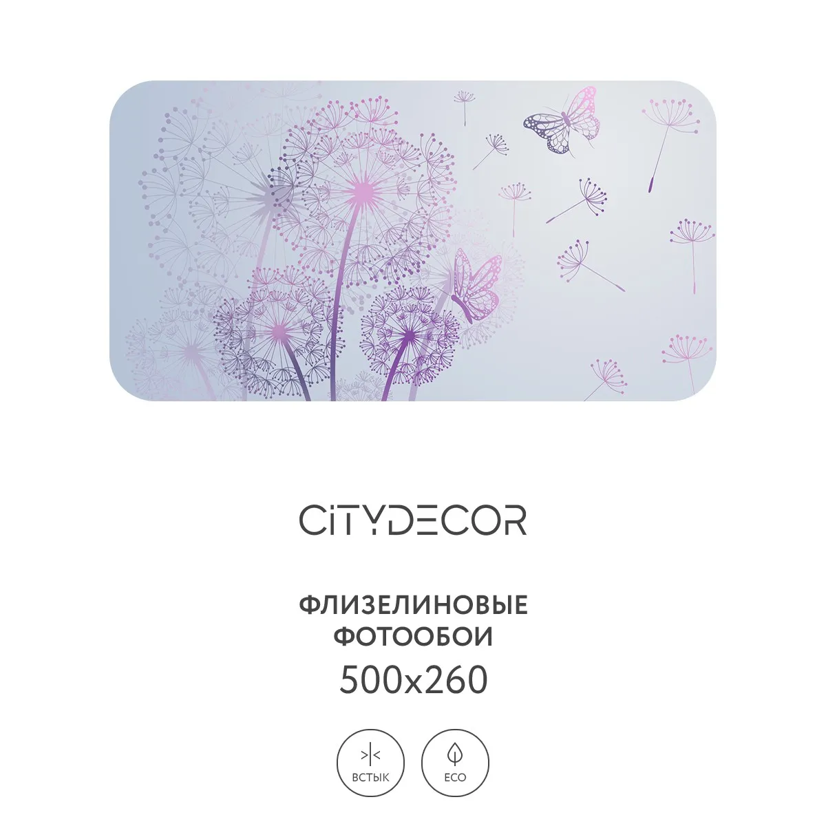 Фотообои рулонные Citydecor Невесомость 12 на флизелиновой основе 500x260 см